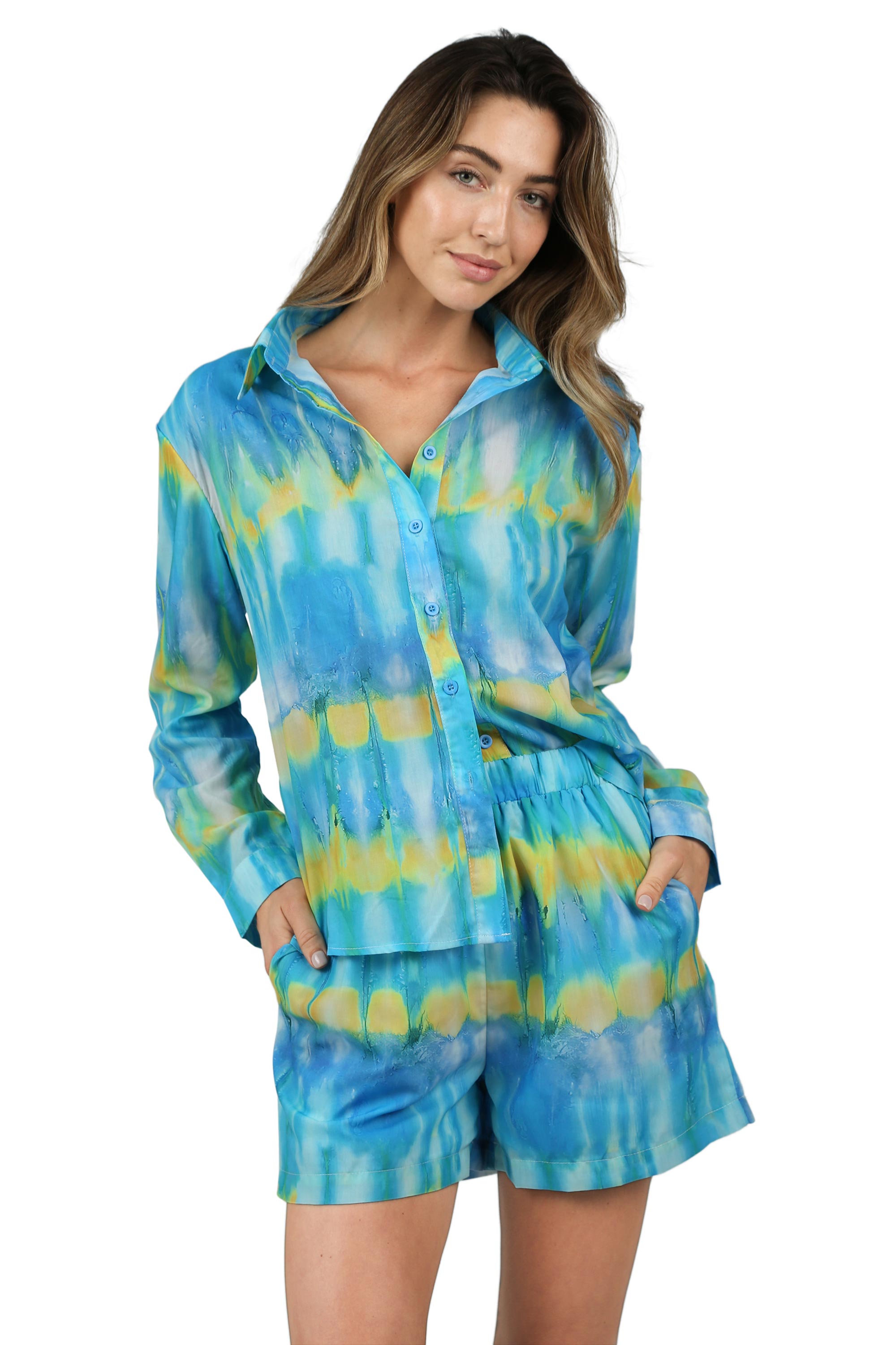 Aurella Button-Up Tank Set main image 0